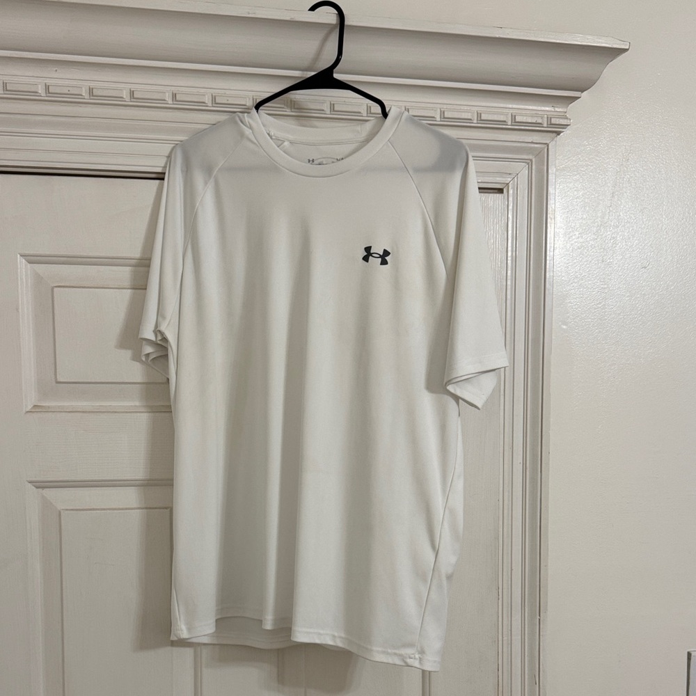 Under Armour Men's Short Sleeve White Tee